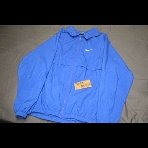 Nike Windbreaker Jacket Royal Blue Medium Swoosh